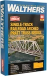 Walthers Ho Scale Single Track Arched Pratt Truss Railroad Bridge 933-4521. Fixed Price $56.31.