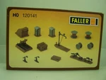 Boxed Faller Ho 120141 Track Side Accessories Un-opened 1D. Fixed Price $28.63.