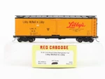 Ho Scale Red Caboose RC-4425-2 Lmlx Libby Mcneill R-30-12-9 Reefer Car #1615. Fixed Price $19.95.