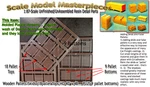 Wooden Pallets & Skids (18+9 Total) Ho Scale Model Masterpieces/yorke *new*. Fixed Price $7.94.