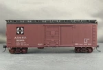 Athearn - Santa Fe 40' Wood Box Car + Wgt # 122998 W/kadees. Fixed Price $7.79.