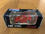 Vintage 1990 Nib Monogram Mini Exacts Porsche 911 Slant Nose Red 1:87 #2061. Fixed Price $12.22.