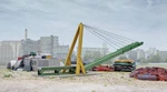 Walthers Cornerstone Ho Scale Scrap Yard Conveyor Kit 933-3645. Fixed Price $14.94.