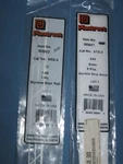 Plastruct Styrene 1:48 Stair Rail (SRS-8) & .020"X1.25" Flat Stock (STS-2) 24". Fixed Price $9.95.