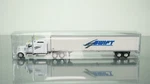 Tonkin Kenworth W900L W/53' Dryvan Swift White 1:87 Ho Scale. Fixed Price $69.99.