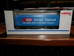 Marklin Ho-scale # 4735 Freight Car-cargo Domizil. Fixed Price $27.99.