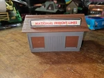 National Freight Lines, Scale Building, See Photos For Details. Fixed Price $10.65.