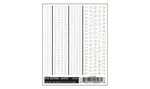 Woodland Scenics Railroad Gothic White Letters Dry Transfer Decals DT507. Fixed Price $6.99.