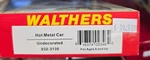 Walthers 932-3130 Scale Hot Metal Car Kit Nos. Fixed Price $19.99.