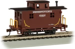 - Pennsylvania Railroad #476087 Bobber Caboose, Prototypical Brown. Fixed Price $45.81.