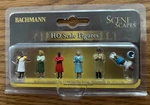 Bachmann 33117 Scene Scapes Figures People Ho Scale Sidewalk. Fixed Price $9.99.