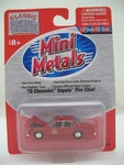 Mini Metals Ho Model 30168: 1978 Chevrolet Impala, Fire Chief Car. Fixed Price $26.00.