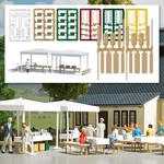 Busch 1830 Ho Catering Scene With Cook Figure Set. Fixed Price $36.99.