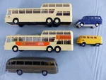 Brekina Ho Lot Bus J Germeister Ford Transit Vw Post Network Train Diorama 1/87. Fixed Price $33.81.