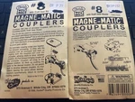 Ho Scale Kadee #8 Magne-matic Couplers Medium Shank W/draft Gear Box (4 Pairs). Fixed Price $8.98.