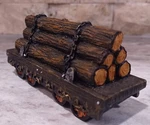 Home Towne Express Timber Train Car 1998 Jcpenney Holiday Christmas. Fixed Price $10.00.