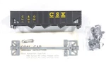 Roundhouse Csx Transportation 40FT 3-BAY Rib-side Hopper #141800 New Kit. Fixed Price $12.99.