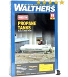 Walthers Ho Scale New 2025 Propane Tanks Kit 933-3129. Fixed Price $19.35.