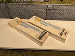 Walthers 932-9070 & 932-9084 Ho Scale Mobil Gulf 36' Tank (set Of Cars). Fixed Price $59.95.