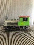 Playart Ho Scale 0-4-0 Steam Engine #4 H-602 Green Brown Metal-silver. Fixed Price $55.00.