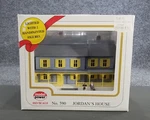 Model Power Scale No. 590 Jordan's House Lighted And 2 Figurines. Fixed Price $21.95.