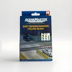 Ho Scale Walthers 949-4168 Quiet Crossing Lane Markers Kit Yellow/black Stripes. Fixed Price $7.98.