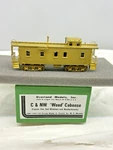 Overland Models Brass Ho C&nw "wood" Caboose OMI-1281. Fixed Price $199.00.