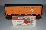 Ho Scale Walthers 932-2575 Milwaukee Road 40' Single Door Reefer C56498. Fixed Price $17.99.
