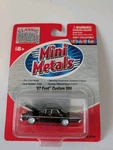Classic Works Mini Metals Ho 1:87 Brown Ford Custom 500 1967 Diecast Car. Fixed Price $17.87.