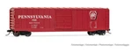 Rivarossi Pennsylvania Railroad Box Car Running #4 Ho Scale Train HR6586D. Fixed Price $13.00.