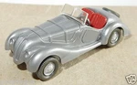Micro Wiking Ho 1/87 Bmw 328 Convertible Silver Grey No Box #12828. Fixed Price $7.00.