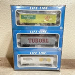 Life-like Chug-a-lug Ho Scale 6 Pack Of Famous Brewery Cars New Box Set Sealed. Fixed Price $55.00.