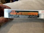 Kato Scale #176-6303 SD70MAC Bnsf #9838. Fixed Price $100.00.