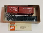 Con-cor Models 40' PS-1 Boxcar Kit "western Maryland" Ho New. Fixed Price $12.95.