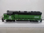 Athearn # 79672 Burlington Northern Gp 40-2 Locomotive 3045 Ho Scale. Fixed Price $100.00.