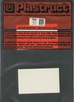 Plastruct O Patterned Sheets Safety Tread Rubber .020 X 3-7/8 2-1/4IN Pk 91711. Fixed Price $13.98.