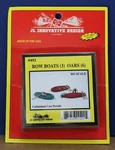 Jl Innovative Design 492 Ho 1:87 Row Boats And Oars Cast Metal Kit Nib. Fixed Price $14.99.