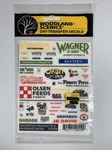 Woodland Scenics Dry Transfer DT559 Assorted Products & Business Signs. Fixed Price $11.50.
