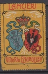 ER8054 Erinnofili Regimentali: 10TH Reg. Lancieri Di Vittorio Emanuele. Fixed Price $5.87.