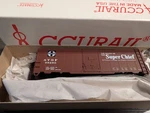 Accurail 3501 Ho Santa Fe Aar 40' Steel Boxcar #35250 Kit. Fixed Price $14.44.