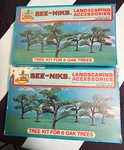 Ho Scale Ahm See Niks Oak Trees Two Boxes Kit No 3710 12 Total Open. Fixed Price $22.95.