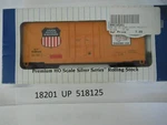 Bachmann Silver Series 18201 Up 518125 Ho Hi-cube Box Car-union Pacific. Fixed Price $15.00.
