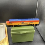 Vintage Ahm Lifelike Ho FP45 C&o Chessie System -tested. Fixed Price $35.00.