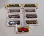 Vtg Lot Of 9 Bachman Southern Rail Model Train Cars Locomotive Hopper Caboose. Fixed Price $99.99.