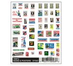 Woodland Scenics DT563 Dry Transfer Decals - 1940'S Signs & Posters. Fixed Price $8.99.