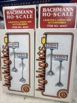 Boxes Bachmann 42431 Ho Lighted Landscape Accessories, Exxon Gas Station Signs. Fixed Price $8.99.
