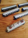 Lima Ho Scale Orient Express Train Set. Fixed Price $144.00.