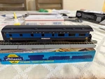 Ho Scale Athearn Blue Box Long Island Railroad Parlor Car Setauket Custom Paint. Fixed Price $49.99.