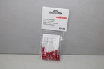 M Rklin 71415 10 Pieces Round Connectors, Red Gauge H0 Ovp. Fixed Price $5.00.