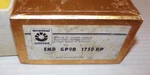 Ho Scale Oriental Limited Emd GP9B 1750HP Brass Train Box Only. Fixed Price $34.99.